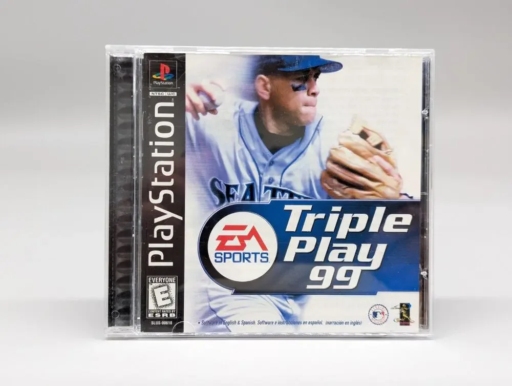 Triple Play 99 Original PlayStation 1 PS1 Complete Baseball Video Game Tested
